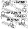 TOYOT 1237228200 Engine Mounting